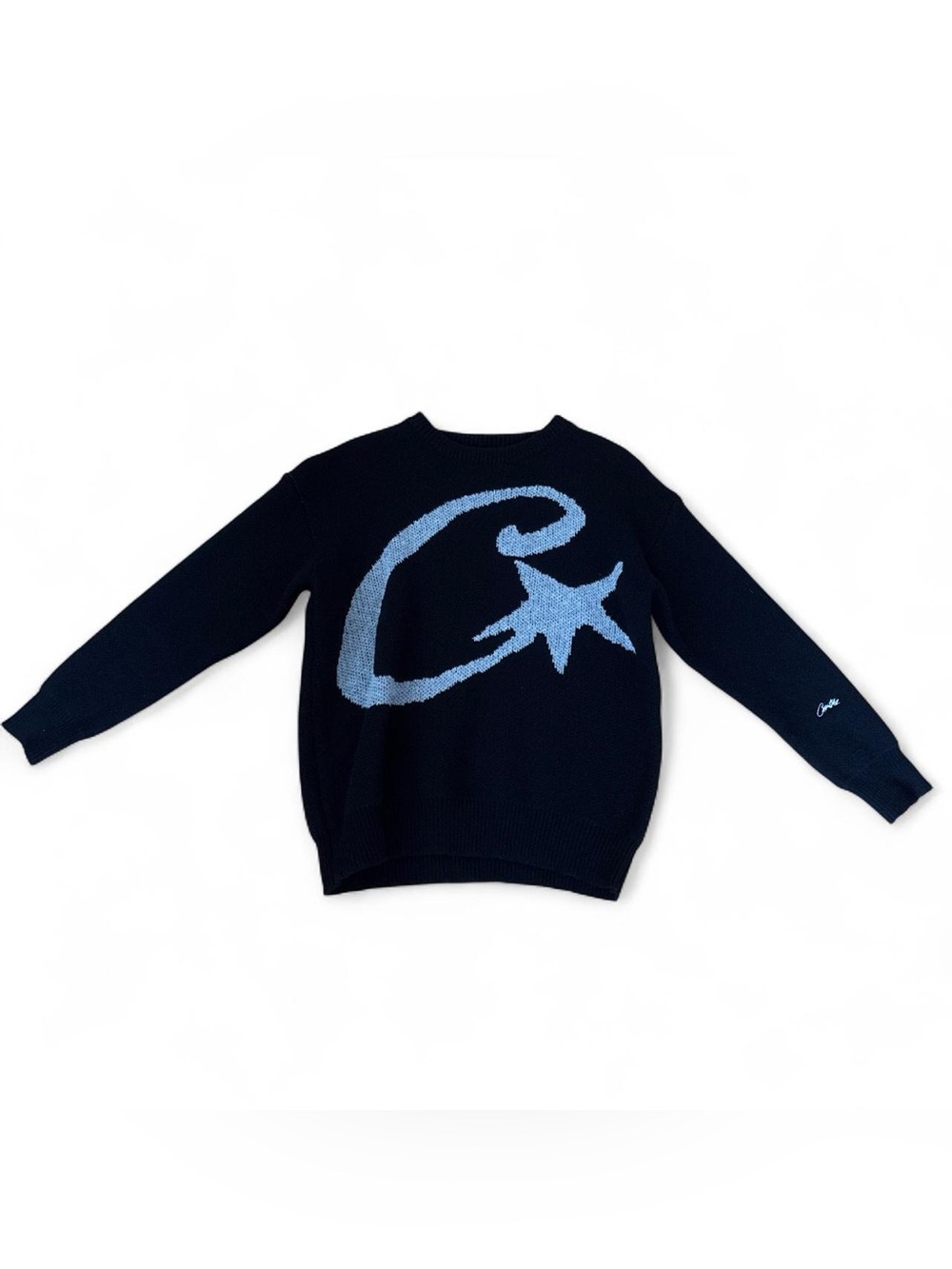 Black Corteiz Knit Sweater